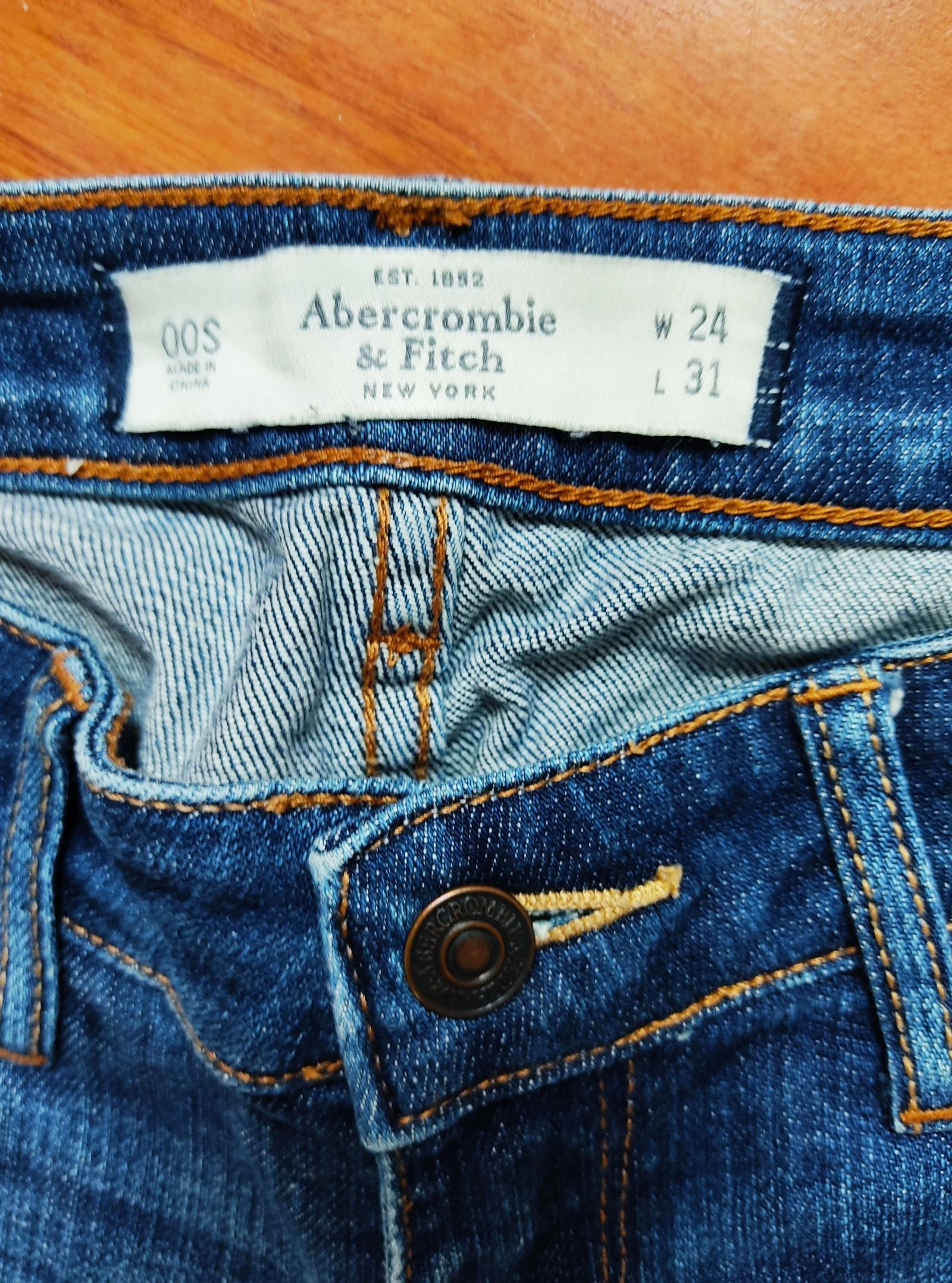 Jeans voor dames skinny Abercrombie and Fitch W24 XS 34 in goede staat – photo 3